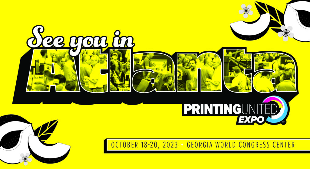 Printing United Expo 2023 Postcard