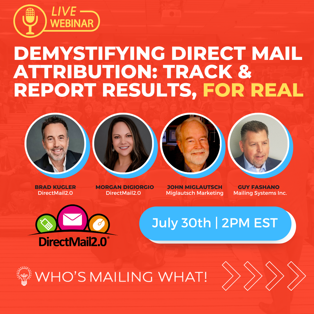 Demystifying Direct Mail Attribution: Track & Report Results, for Real ...